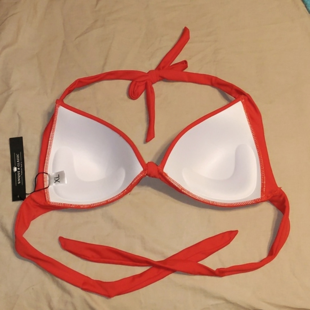 Red Bikini Top - Picture 2 of 3